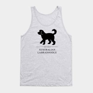 Australian Labradoodle Black Silhouette Tank Top